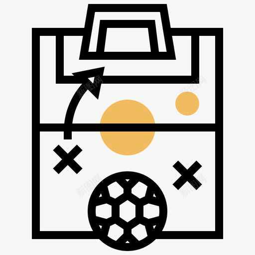 战略足球元素4黄影svg_新图网 https://ixintu.com 战略 足球 元素 黄影