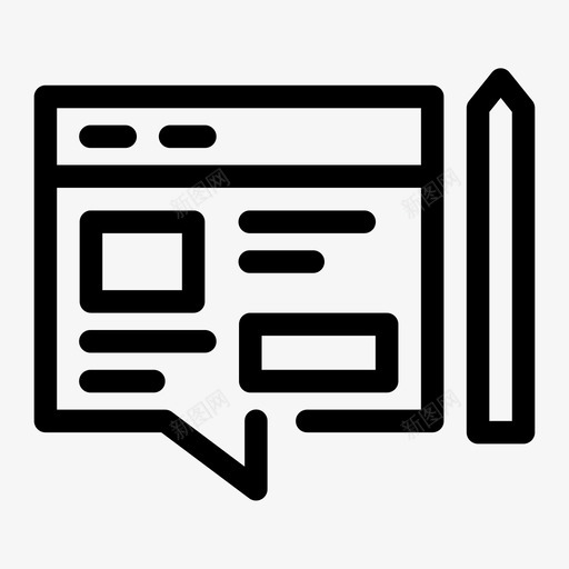 博客编辑书籍写作svg_新图网 https://ixintu.com 博客 编辑 书籍 写作 随机 媒体 间隙