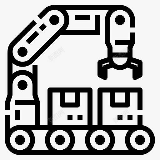 制造商全球业务18线性svg_新图网 https://ixintu.com 制造商 全球 业务 线性