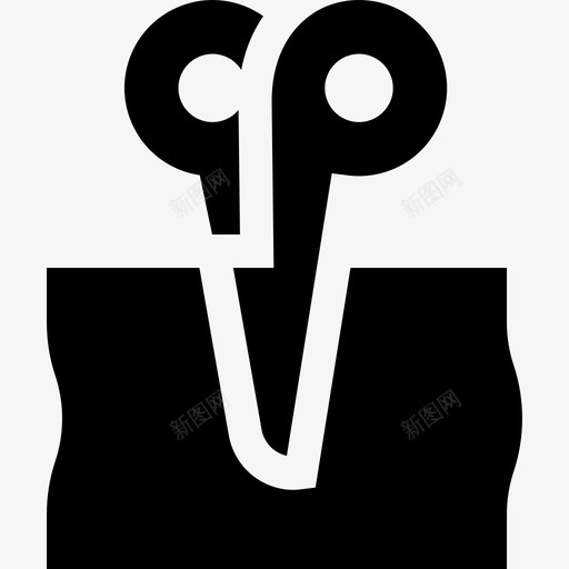 剪刀针线活9填充svg_新图网 https://ixintu.com 剪刀 针线活 填充