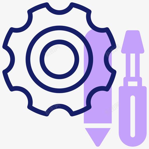 设置设计开发10线性颜色svg_新图网 https://ixintu.com 设置 设计开发 线性 颜色