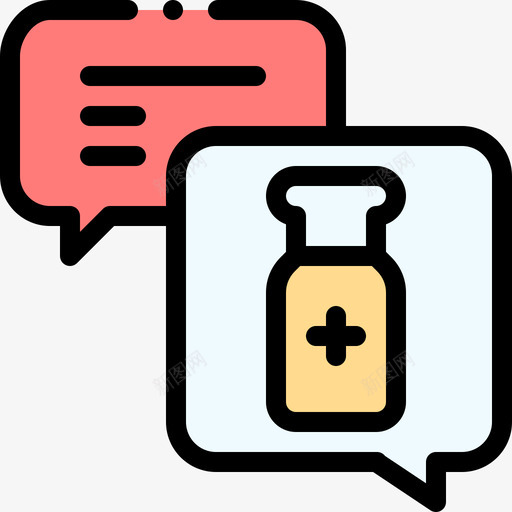 药物疫苗开发7线性颜色svg_新图网 https://ixintu.com 药物 疫苗 开发 线性 颜色