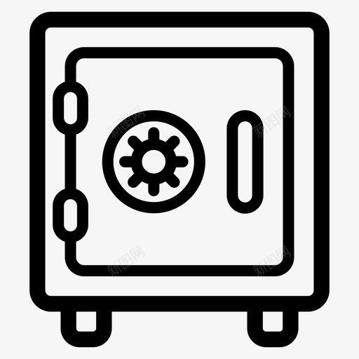 押金冷库保险箱svg_新图网 https://ixintu.com 押金 冷库 保险箱 仓储 金库 商业 金融