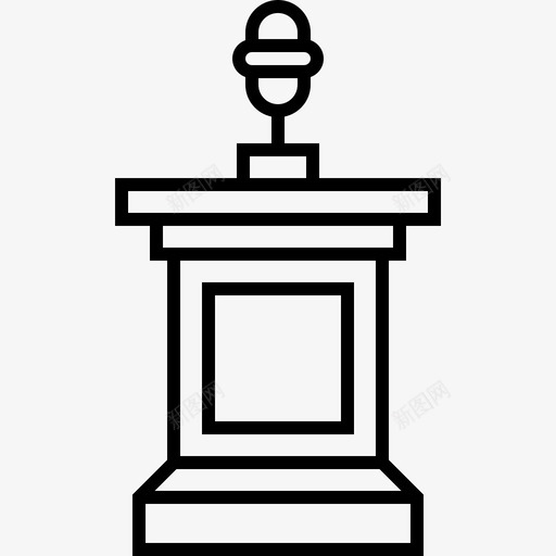 葬礼直系讲台40svg_新图网 https://ixintu.com 葬礼 直系 讲台