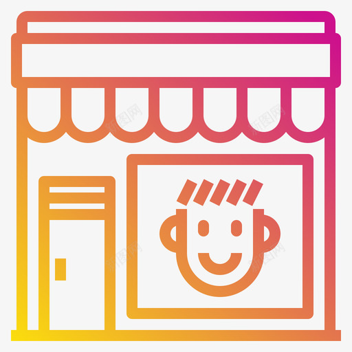 伙计44号店梯度svg_新图网 https://ixintu.com 伙计 44号店 梯度