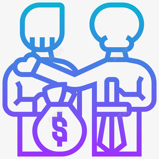 勒索商业腐败梯度svg_新图网 https://ixintu.com 勒索 商业 腐败 梯度