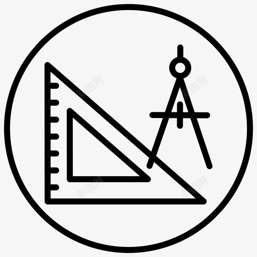 自动化框架罗盘设计工具svg_新图网 https://ixintu.com 自动化 工具 框架 罗盘 设计 设计工 绘图 图形 测试 线圆