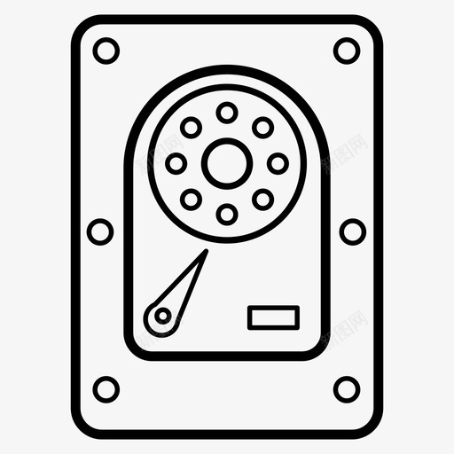 存储设备硬盘存储盘svg_新图网 https://ixintu.com 存储设备 硬盘 存储