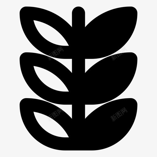 小麦农作物农场svg_新图网 https://ixintu.com 小麦 农作物 农场 谷物 微肥 养殖