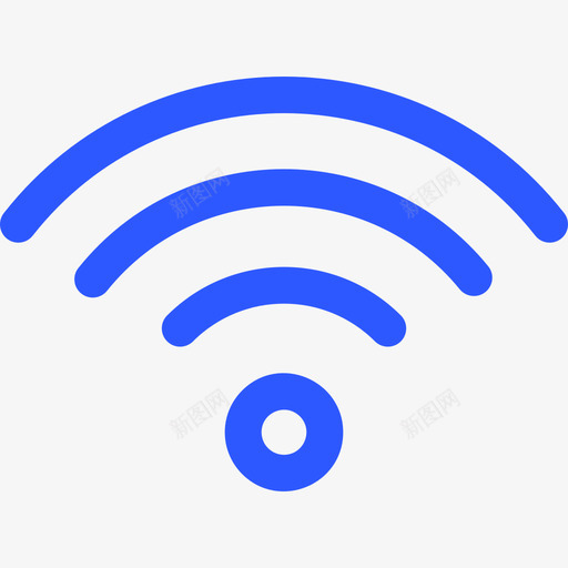 Wifi信号互联网技术22蓝色svg_新图网 https://ixintu.com Wifi 信号 互联网 技术 蓝色