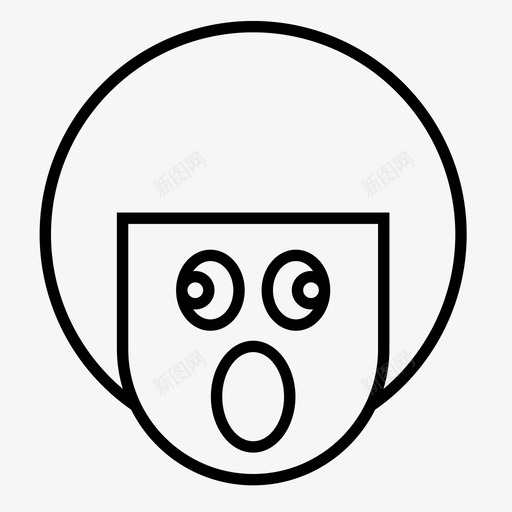 害怕男孩表情svg_新图网 https://ixintu.com 男孩 表情 害怕 震惊 1行
