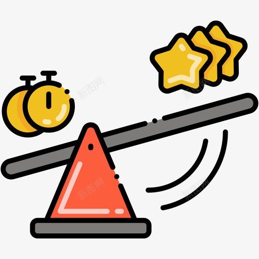 平衡ux和ui图标线性颜色svg_新图网 https://ixintu.com 平衡 ux ui 图标 线性 颜色
