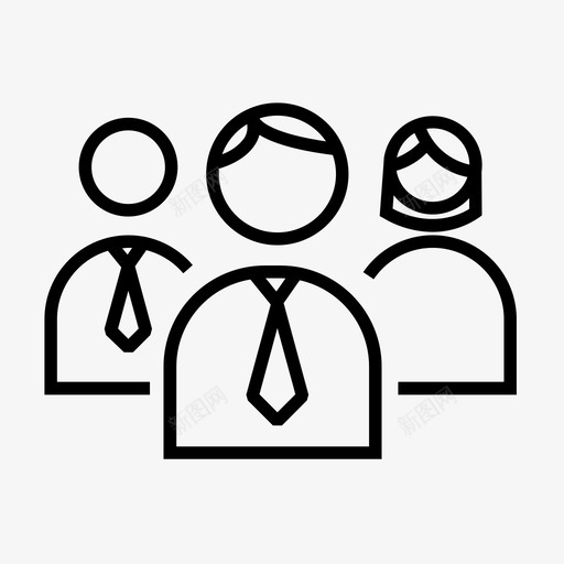 董事会小组管理层svg_新图网 https://ixintu.com 董事会 小组 管理层 办公室 团队 平局