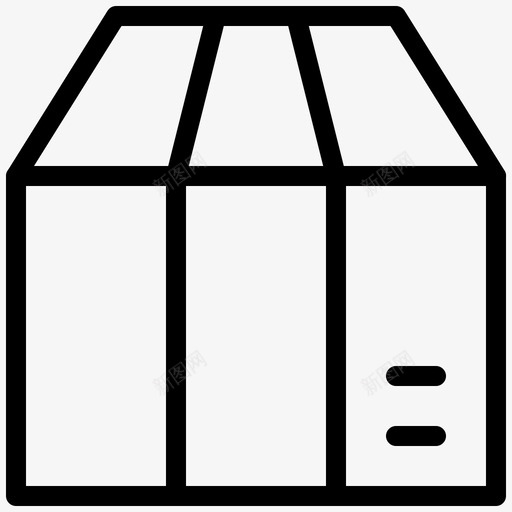 包装盒送货包装svg_新图网 https://ixintu.com 包装盒 送货 包装 成人 常规 系列