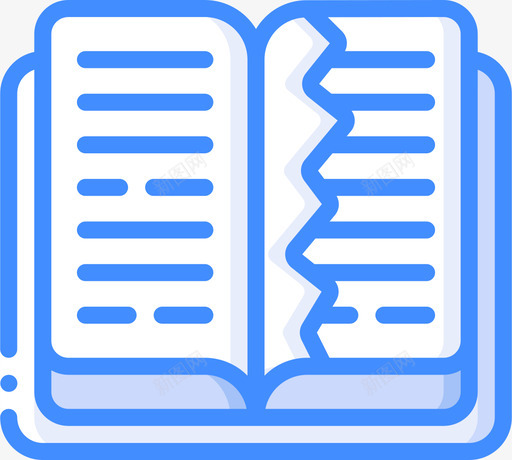 书文学31蓝色svg_新图网 https://ixintu.com 文学 蓝色
