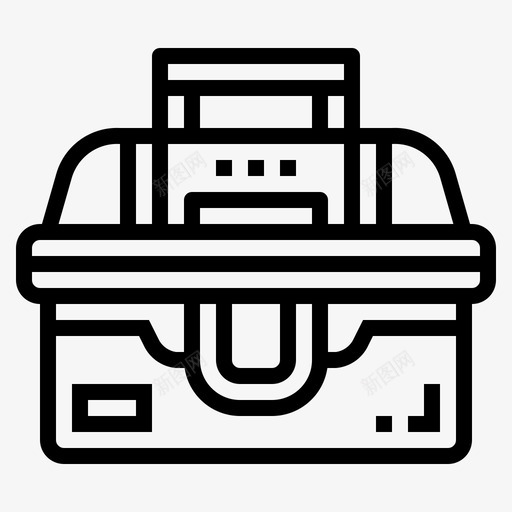 钓具箱钓鱼65直线型svg_新图网 https://ixintu.com 钓具 钓鱼 直线 线型