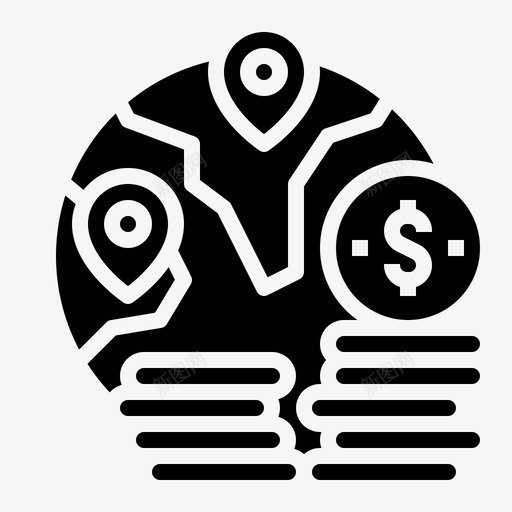 商业金融基金svg_新图网 https://ixintu.com 商业 全球 金融 基金 货币