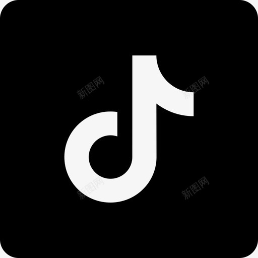Tiktok社交媒体88广场svg_新图网 https://ixintu.com Tiktok 媒体 广场 抖音 社交