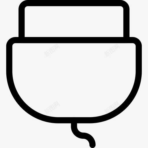 Usb接口电池和电源线性svg_新图网 https://ixintu.com Usb 接口 电池 电源 线性