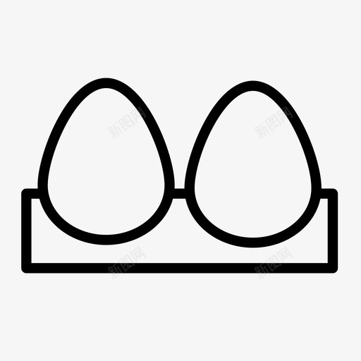 饭团,年糕,鱼蛋svg_新图网 https://ixintu.com 饭团 年糕 鱼蛋 烧烤 线性 简约 单色 圆润