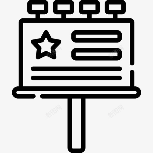 宣传电影业32线性svg_新图网 https://ixintu.com 宣传 电影业 线性