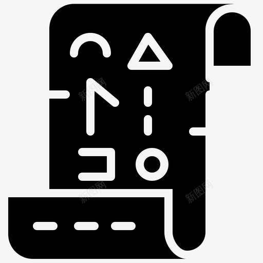 象形文字埃及69填充svg_新图网 https://ixintu.com 象形文字 埃及 填充