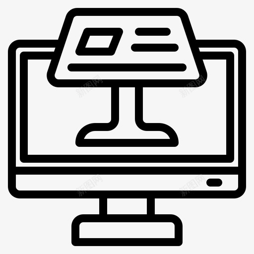 现有计算机应用1线性svg_新图网 https://ixintu.com 现有 计算机 应用 线性