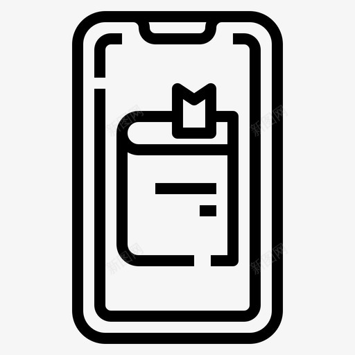 有声读物商业元素9线性svg_新图网 https://ixintu.com 有声 读物 商业 元素 线性