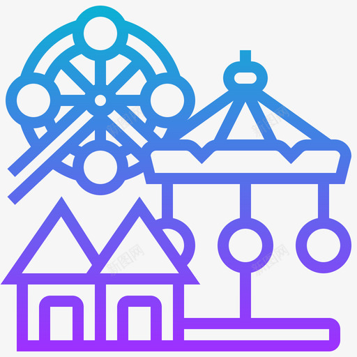 游乐场马戏团元素4坡度svg_新图网 https://ixintu.com 游乐场 马戏团 元素 坡度
