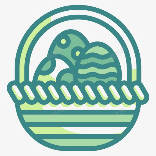 篮子复活节76双色调svg_新图网 https://ixintu.com 篮子 复活节 双色 色调