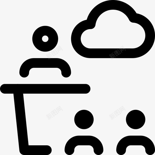 员工会议办公室简报5直线svg_新图网 https://ixintu.com 员工 会议 办公室 简报 直线