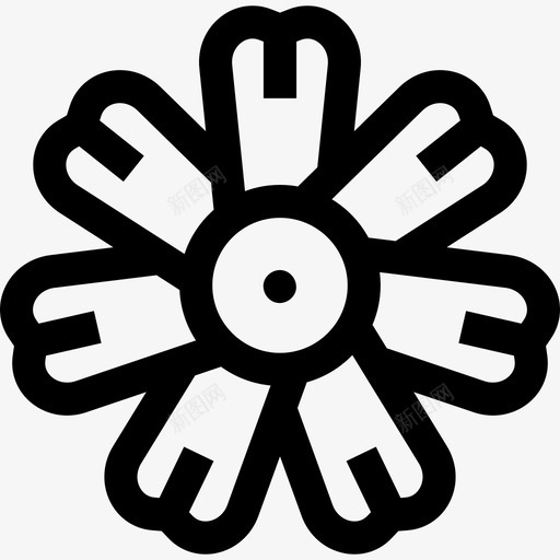 花复活节第46天线形svg_新图网 https://ixintu.com 复活节 46天 线形