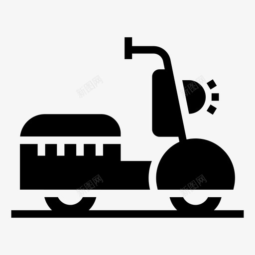 个人滑板车自行车个人自行车svg_新图网 https://ixintu.com 个人 滑板车 自行车 运输 运动 字形 矢量 矢量图 图标