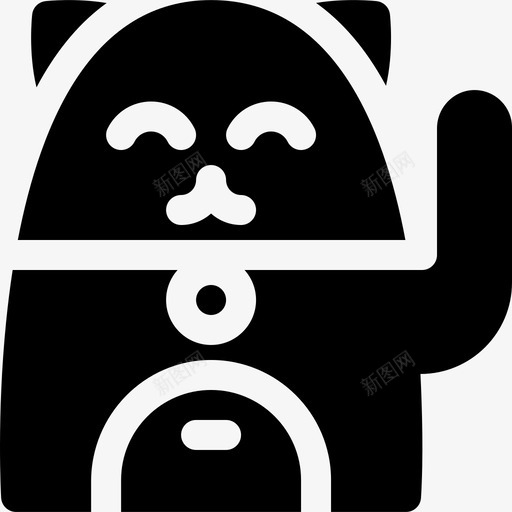 ManekiNeko好运10满了svg_新图网 https://ixintu.com Maneki Neko 好运 满了
