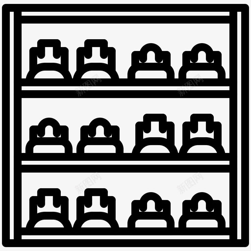 鞋鞋匠直线型svg_新图网 https://ixintu.com 鞋匠 直线 线型