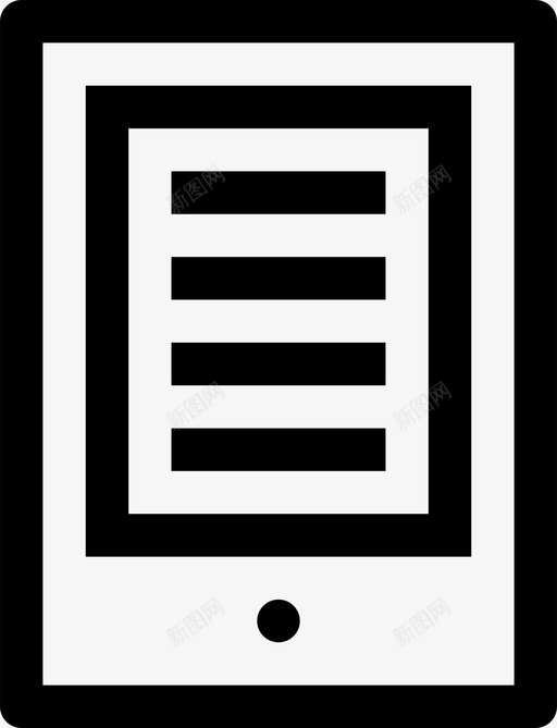 kindle设备数字svg_新图网 https://ixintu.com 设备 媒体 kindle 数字 阅读 mighticon