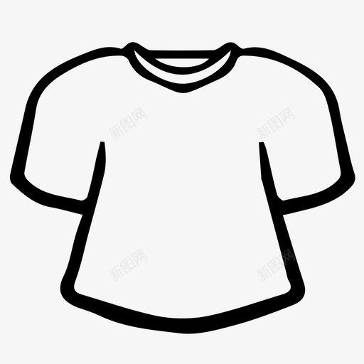 采购产品衬衫衣服时尚svg_新图网 https://ixintu.com 时尚 采购 产品 衬衫 衣服 圆领 上衣 用品