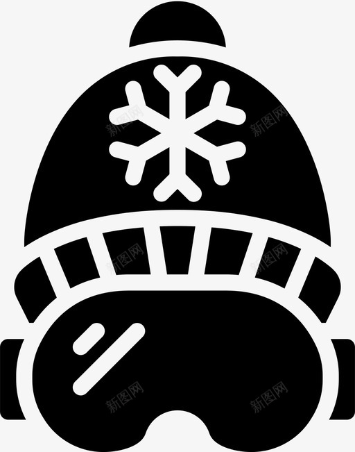 护目镜冬季时间3填充svg_新图网 https://ixintu.com 护目镜 冬季 时间 填充