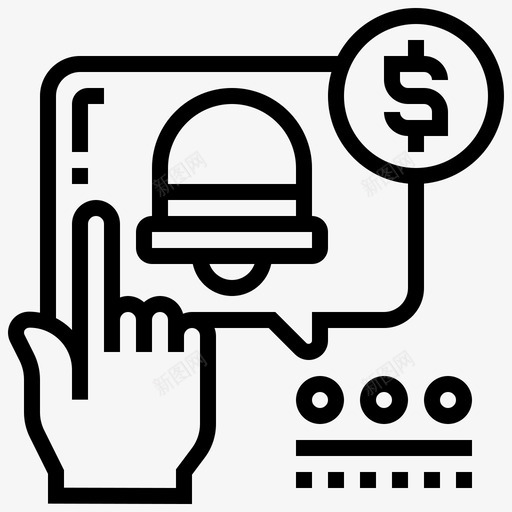 通知对话资产32线性svg_新图网 https://ixintu.com 通知 对话 资产 线性