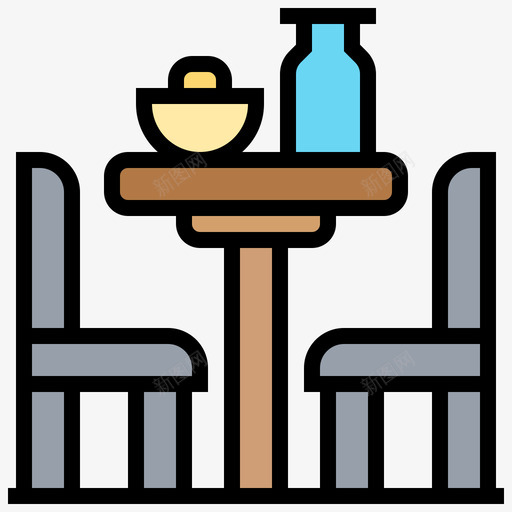 餐桌家装75线颜色svg_新图网 https://ixintu.com 餐桌 家装 颜色
