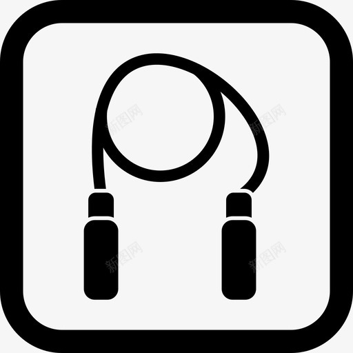 跳绳锻炼体育和游戏svg_新图网 https://ixintu.com 跳绳 锻炼 体育 游戏
