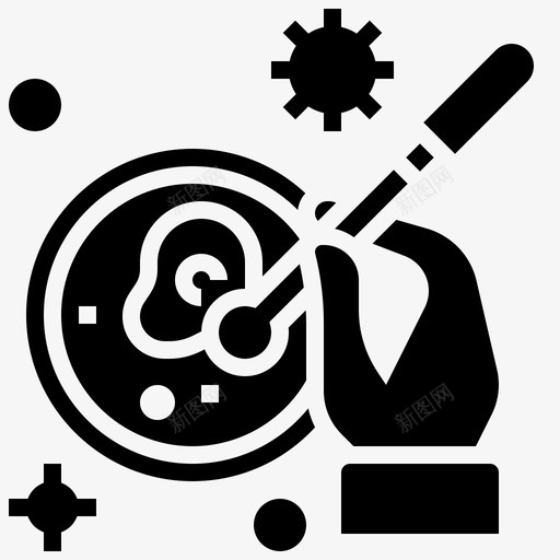 微生物学生物化学21字形svg_新图网 https://ixintu.com 微生物学 生物化学 字形
