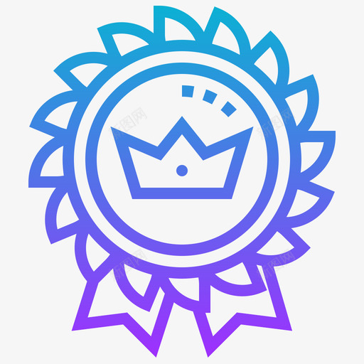 奖牌rewardsbadges4渐变svg_新图网 https://ixintu.com 奖牌 rewardsbadges 渐变