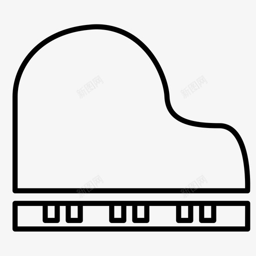 钢琴歌舞音乐剧svg_新图网 https://ixintu.com 钢琴 歌舞 音乐剧 歌剧 表演艺术