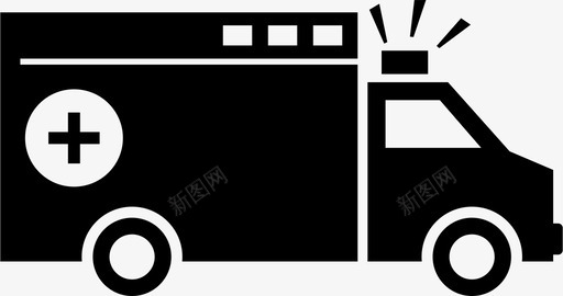 救护车911紧急情况svg_新图网 https://ixintu.com 紧急 救护车 情况 救援