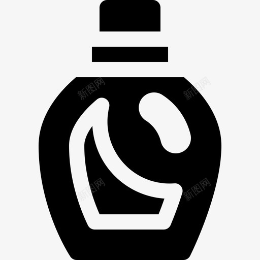 洗涤液塑料制品6填充svg_新图网 https://ixintu.com 洗涤 塑料制品 填充