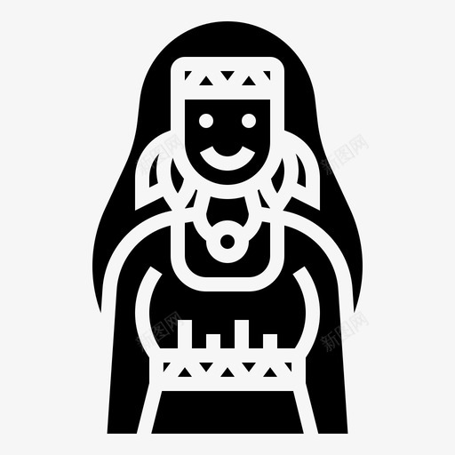 印第安人印第安人4字形svg_新图网 https://ixintu.com 印第安人 字形