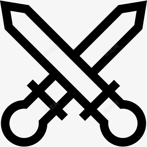 剑游戏101直线型svg_新图网 https://ixintu.com 游戏 直线 线型