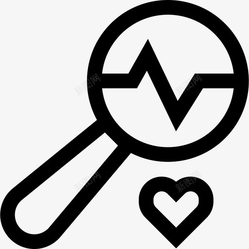 心率医疗保健37线性svg_新图网 https://ixintu.com 心率 医疗保健 线性