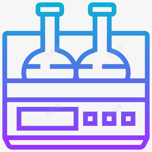 实验室生物化学23梯度svg_新图网 https://ixintu.com 实验室 生物化学 梯度